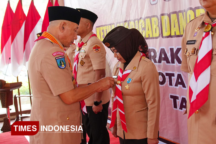 Wali Kota Mojokerto Ika Puspitasari Jadi Mabincab Gerakan Pramuka Kota Mojokerto