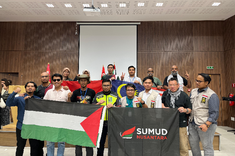 Mahasiswa Indonesia di Tunisia Ikut Gaungkan Solidaritas Palestina Lewat Misi Global