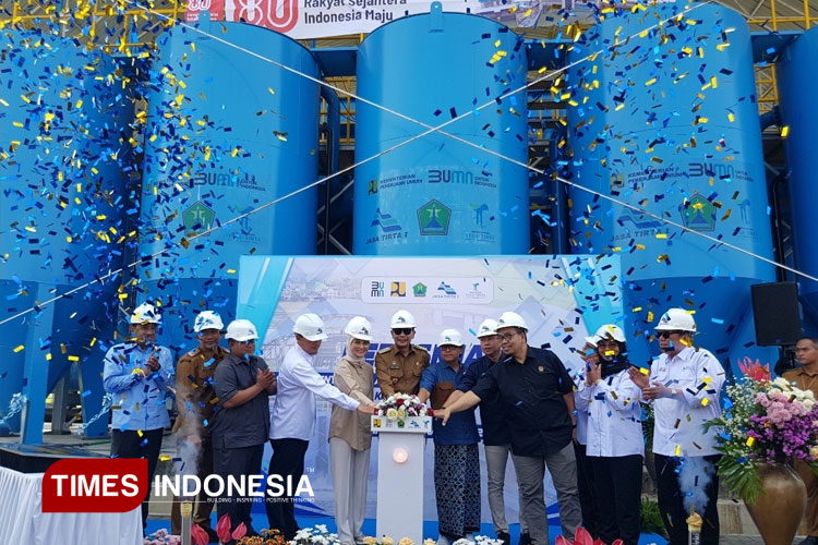 PJT 1 Resmikan Operasional SPAM Bango Berkapasitas 200 LPS