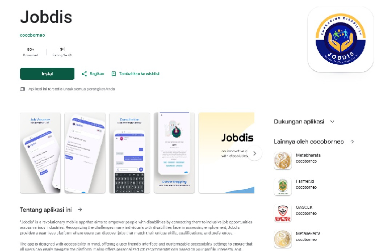 Aplikasi Jobdis: Inovasi Unesa Jembatani Penyandang Disabilitas dengan Dunia Kerja