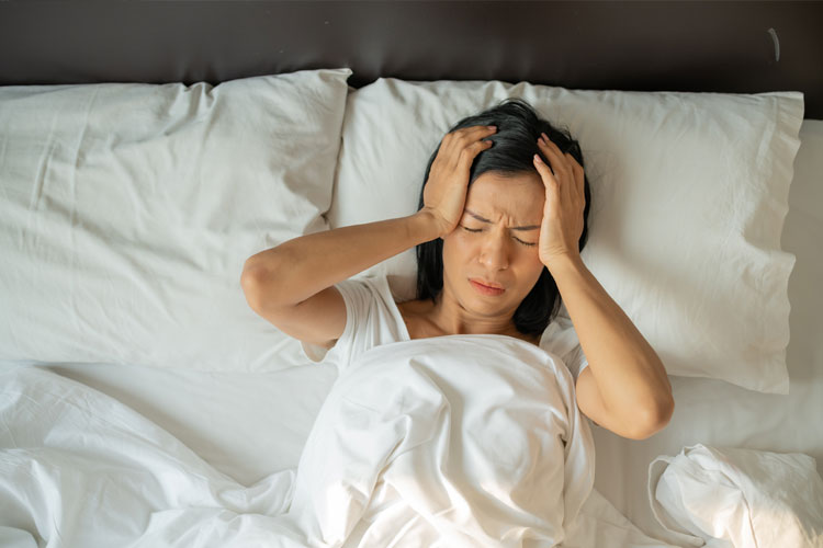 Ilustrasi. Insomnia dapat disebabkan oleh berbagai faktor seperti stres atau lingkungan. (Foto: Freepik)