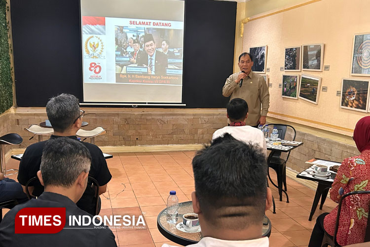 Kunjungi LKBN ANTARA Jatim, Bambang Haryo Minta Media Aktif Sampaikan Berita Positif