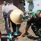 Polresta Malang Kota Gandeng Santri Tanam Jagung Serentak