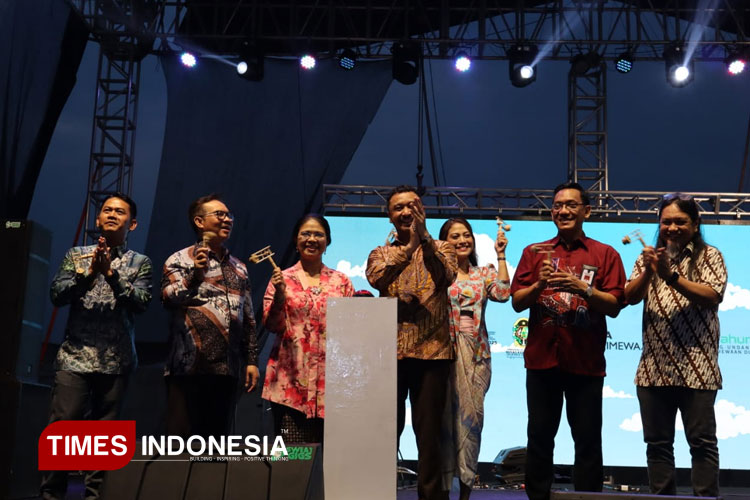 Pasar Malam Indonesia di Kota Yogyakarta Resmi Dibuka, Meriahkan Rakernas JKPI 2025
