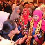 Perkuat Sinergi Antarprovinsi, Gubernur Khofifah Ajak Masyarakat Lampung Asal Jatim Guyub Rukun Bersatu