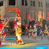 Simbol Persatuan Budaya, Ribuan Penari Guncang Malioboro Kota Yogyakarta