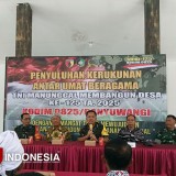 Harmonikan Keragaman, Warga Banyuwangi Dapat Edukasi Soal Toleransi Lewat TMMD