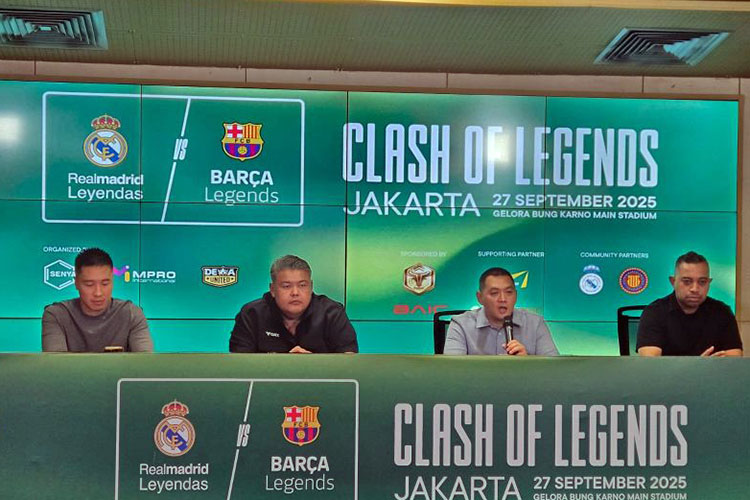 Duel Legenda El Clasico Siap Guncang Jakarta