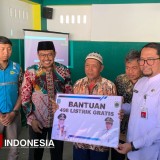 498 Rumah Tangga di Bondowoso Terima KWh Listrik Gratis Plus Token Senilai Rp300 Ribu
