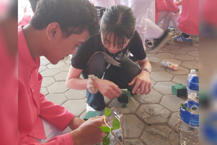 Joto High School Jepang dan Brawijaya Smart School Kolaborasi dalam Program Pertukaran Budaya dan Edukasi Pengelolaan Sampah