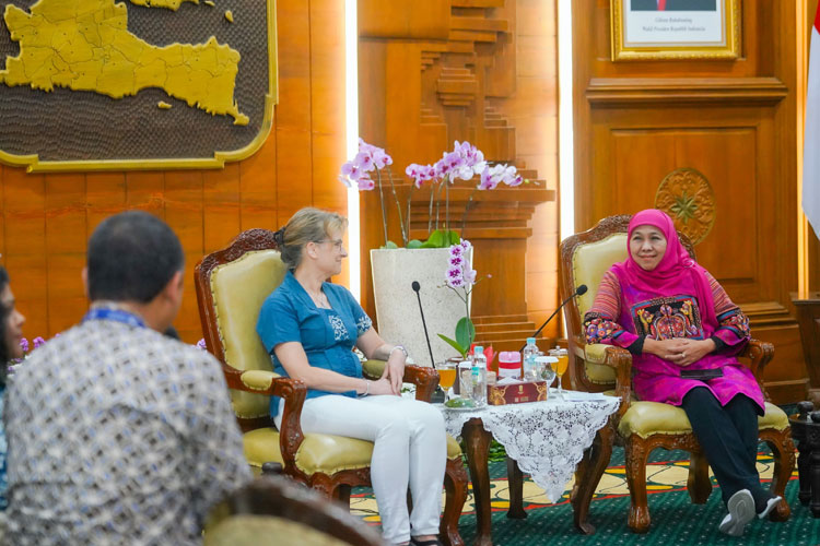 Terima Delegasi World Food Programme, Gubernur Khofifah Pastikan Jatim Siap Jadi Pelaksana Pertama Beras Fortifikasi untuk MBG