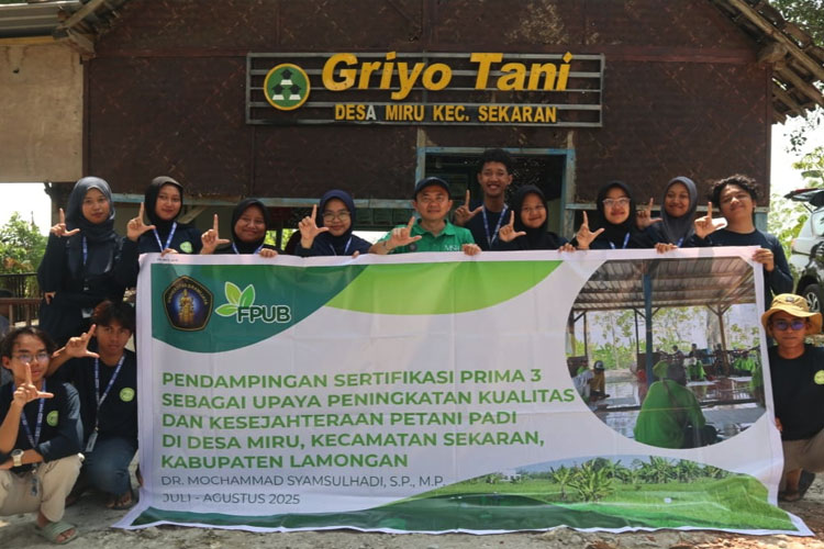 Mahasiswa KKN FP UB Dampingi Petani Desa Miru Raih Sertifikasi PRIMA 3