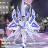 Jadi Sorotan Dunia, Jember Fashion Carnaval 2025 Dimeriahkan Pesta Kembang Api