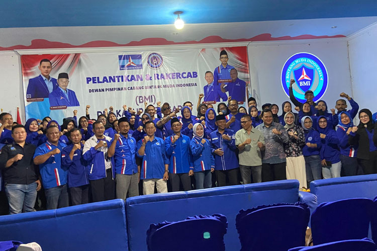 Resmi dilantik, BMI Kabupaten Garut Siap Menangkan Partai Demokrat di Pemilu Mendatang