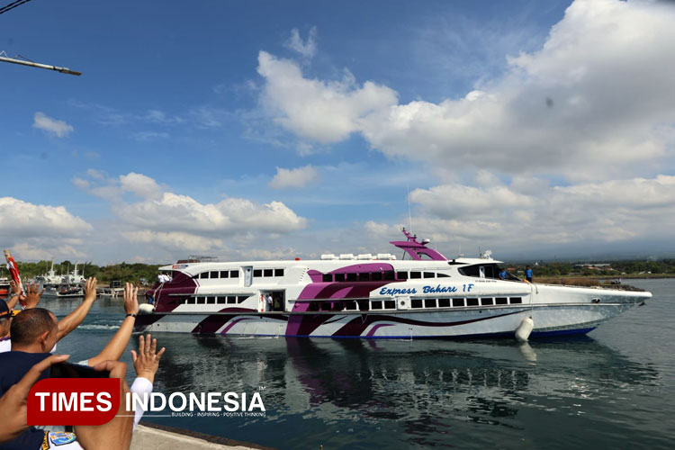 Solusi Perjalanan Lintas Provinsi, Kapal Cepat Banyuwangi-Denpasar Tembus 1000 Penumpang