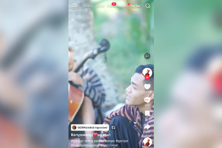 Jelang HUT ke-80 RI, Lagu Genjer-Genjer Bertebaran di Medsos Banyuwangi