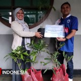 Tugu Tirta Kota Malang Hadiahkan Bibit Pohon Tabebuya di 1 Dekade TIMES Indonesia