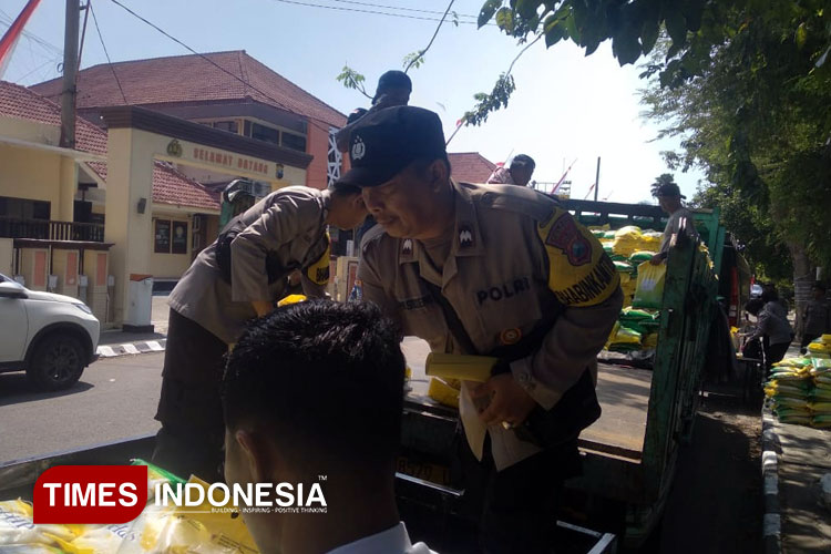 Polres Probolinggo Kota Gandeng Bulog, Gelar Gerakan Pangan Murah Untuk Warga