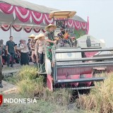 Panen Raya di Kediri Dorong Swasembada Pangan Nasional