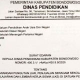 Dinas Pendidikan Bondowoso Larang Pungli dan Penjualan Seragam di Sekolah