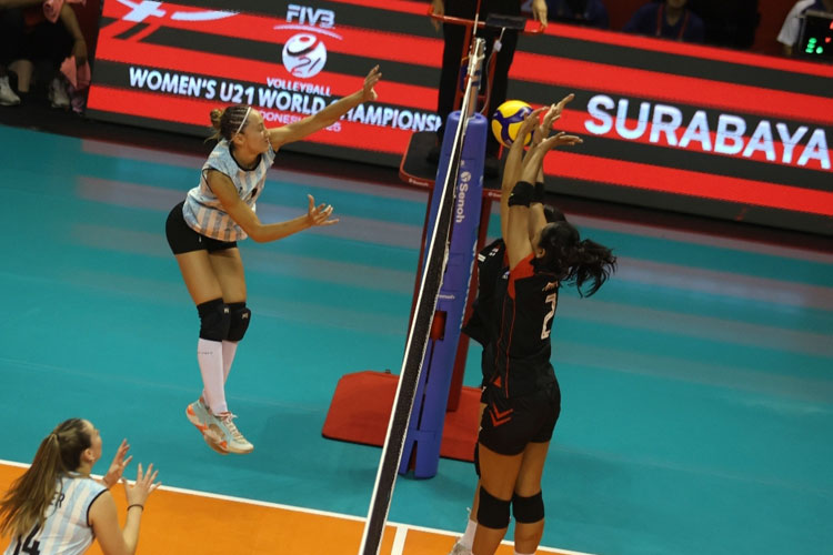 Kejuaraan Dunia Voli Putri U-21 FIVB 2025, Timnas Voli Putri Kandas Ditangan Argentina
