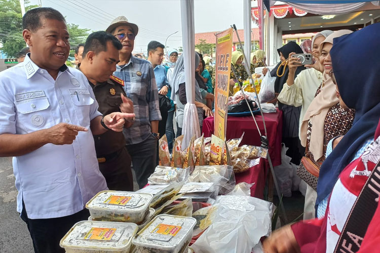 Pasar Murah dan Donor Darah di Majalengka Warnai HUT RI dan Hari Lahir Kejaksaan RI