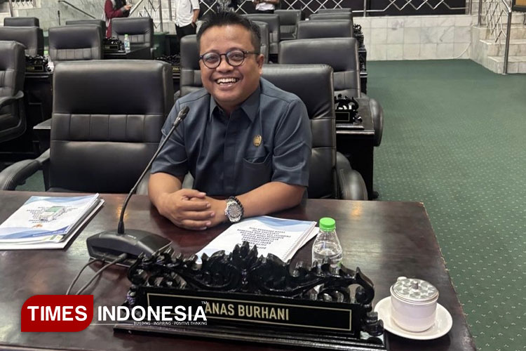 Ketua Komisi B dari Fraksi PKB DPRD Jombang, Anas Burhani. (FOTO: Rohmadi/TIMES Indonesia)
