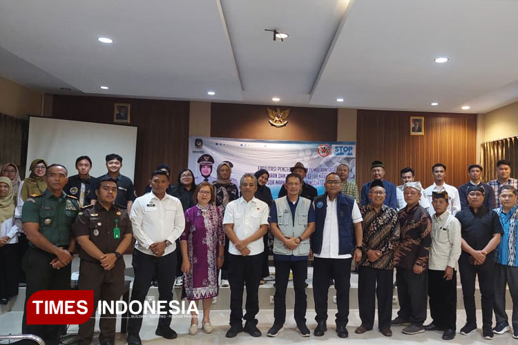 Bersama Pegiat Anti Narkoba, Bakesbangpol Banyuwangi Serukan Perang Lawan Narkoba