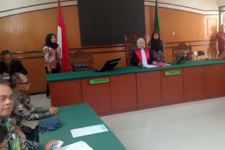 Pengadilan Negeri Cianjur tolak gugatan praperadilan yang diajukan tersangka DG. (FOTO: Instagram @warta_cianjur)