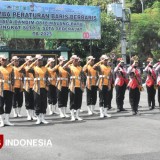 Lomba Baris Berbaris di Kodim 0818 Kabupaten Malang-Batu, Kuatkan Disiplin dan Patriotisme Pelajar