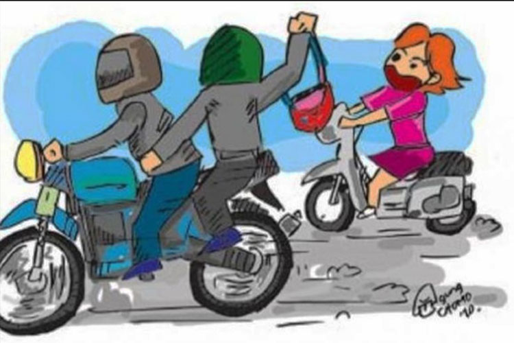 Niat Jemput Anak, Ibu Muda di Kota Banjar Dijambret Saat Berkendara