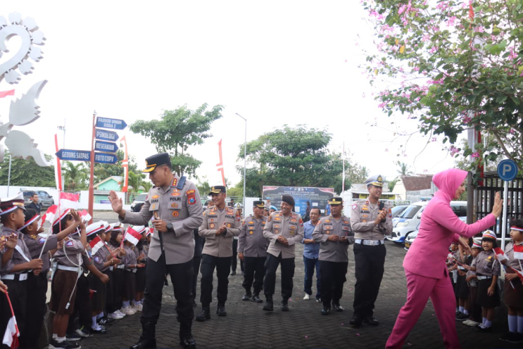 Polresta Banyuwangi Punya Taman Lalu Lintas, Wahana Edukasi Interaktif Bagi Anak