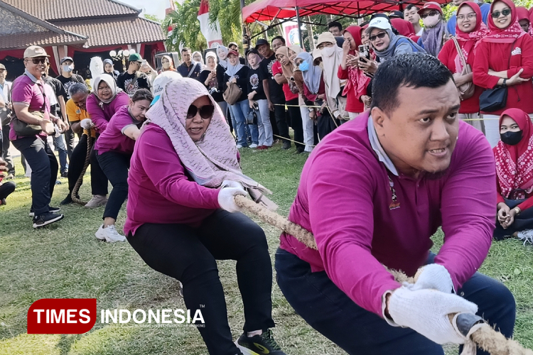Melihat Serunya  Lomba Agustusan ala ASN Pemkab Ponorogo