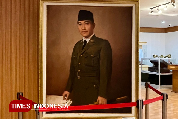 Fenomena Lukisan Hidup Soekarno yang Berdetak Jantungnya di Galeri Bung Karno Blitar