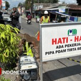 Demi Kualitas Air Bersih, PDAM Sleman Bersihkan Jaringan Pipa di Wilayah Unit Nogotirto