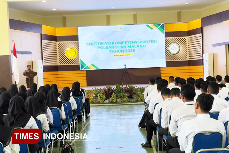 187 Mahasiswa Polbangtan Malang Ikuti Sertifikasi Kompetensi untuk Cetak SDM Pertanian Unggul