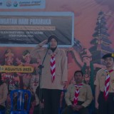 Hari Pramuka ke-64 di STKIP PGRI Pacitan, Mahasiswa Didorong Wajib Ikuti KMD