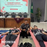 Amankan Stock Darah, Pemkab Banjarnegara Gelar Donor Darah Peringati HUT RI ‎