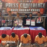 Satreskoba Polres Bondowoso Amankan 9 Pengedar Sabu, Ganja Hingga Pil Koplo
