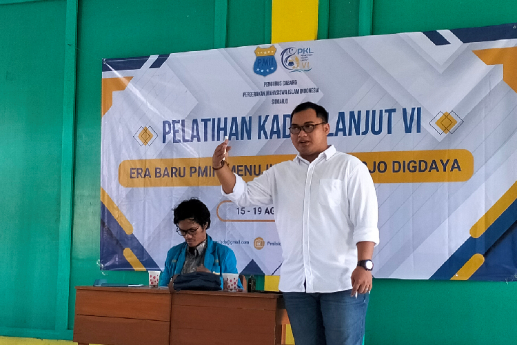 Bagaskara Dwy Pamungkas di PKL VI PMII Sidoarjo: Terdidiknya Kader Pemimpin