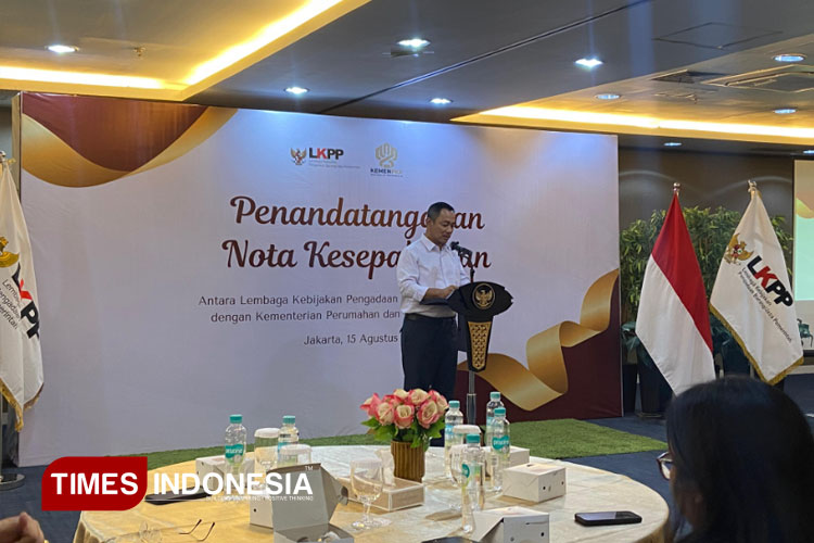 Kawal 3 Juta Rumah, LKPP Beri Dukungan Kepada Kementerian PKP