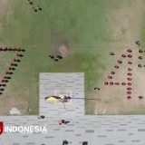 Dimeriahkan Atraksi Pesawat, Paskibraka Banyuwangi Siapkan Kejutan Formasi Baris Angka 17 dan 45