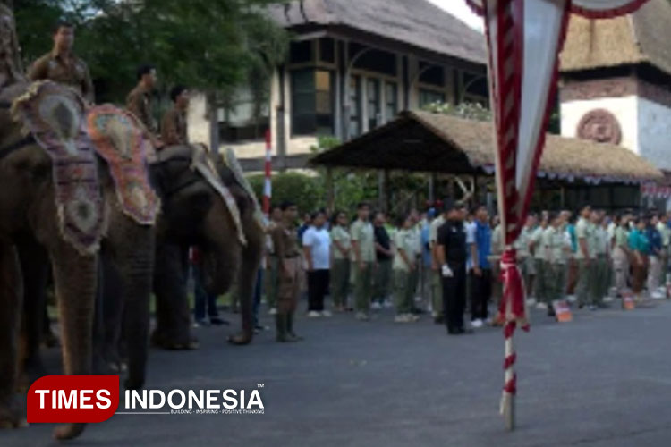 Taman Safari Bali turut merayakan Hari Kemerdekaan Indonesia pada tanggal 17 Agustus 2025. (Foto: Taman Safari for TIMES Indonesia)