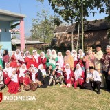 Kebersamaan Semangat Merdeka, Dusun Kembang Singosari Malang Gelar Upacara Mandiri