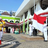 Upacara HUT ke-80 RI Sekolah Sabilillah Malang, Tim Paskibra Tampil dengan Ragam Prestasi