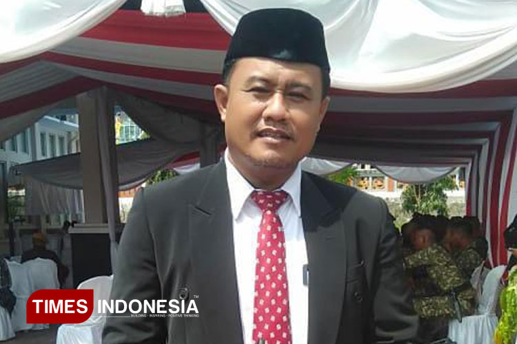 Kepala Bapenda Kabupaten Majalengka, Rachmat Gunandar. (FOTO: Jaja Sumarja/TIMES Indonesia)