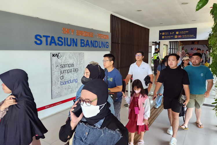Libur Panjang HUT ke-80 RI, 89 Ribu Pelanggan Gunakan Layanan KAI Daop 2 Bandung