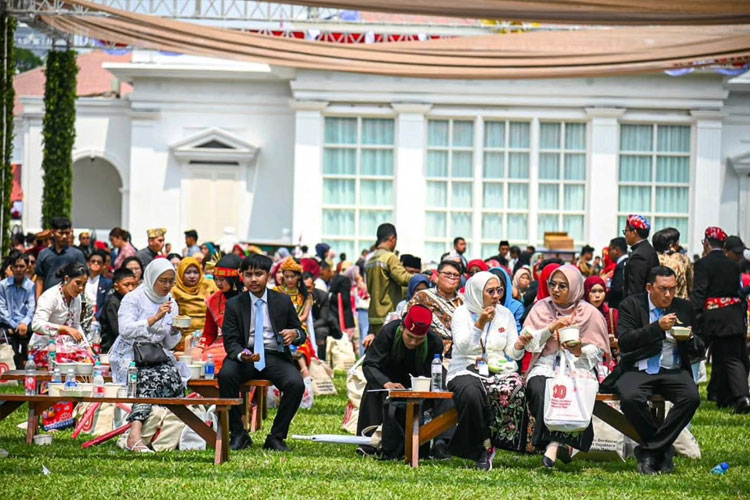 Melihat Sajian Kuliner Nusantara dalam HUT ke-80 RI di Istana Merdeka