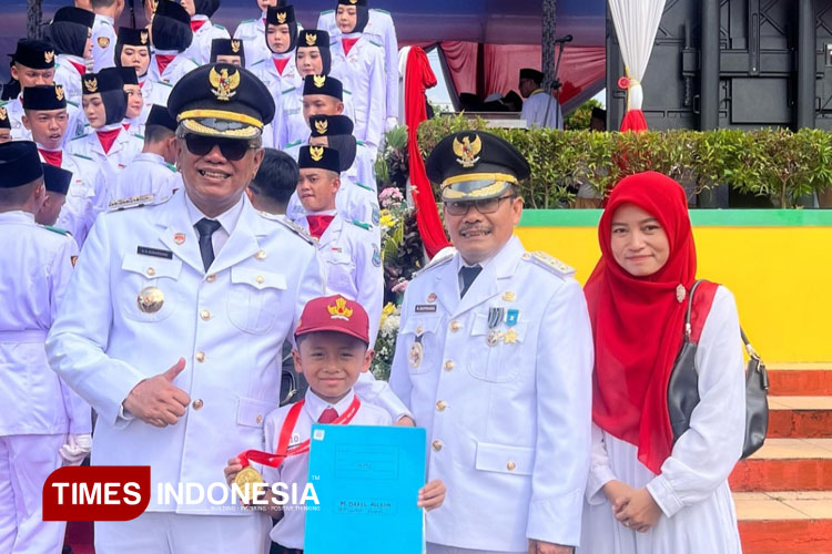 Harumkan Kota Banjar, Siswa SDIT Uswatun Hasanah Raih Gold Medal di IKMC 2025
