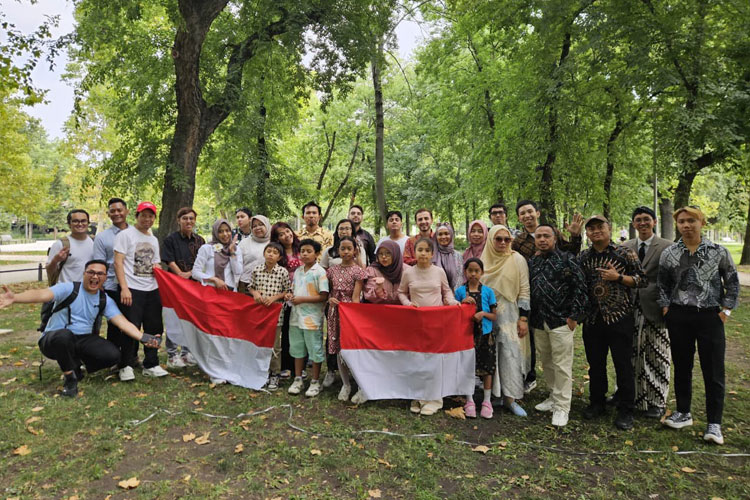 Merah Putih Berkibar di Budapest, Begini Cara PPI Hongaria Rayakan HUT RI